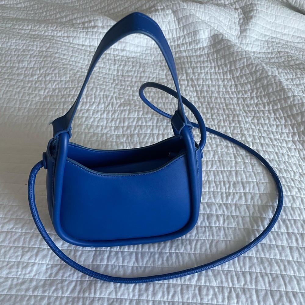 Cobalt Blue Convertible Mini Bag